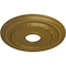 Ekena Millwork Federal Ceiling Medallion (Fits Canopies up to 8 1/2"), Hnd-Painted Gold, 15 3/8"OD x 3 5/8"ID x 1"P CM15FEGLS - alternate 2
